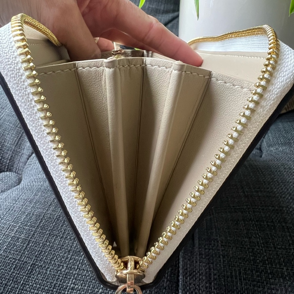 Coach Strawberry Zip Wristlet Wallet - Picture 11 of 12